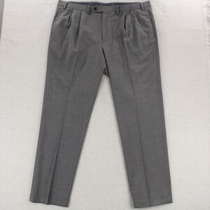 Lauren Ralph Lauren Dress Pants Mens 40x32 Gray High Performance Wool